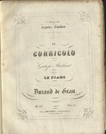 Il Corricolo! Galop brillant pour le piano par Durand de Grau. Op. 24. A Mademoiselle Isabella Gordon.